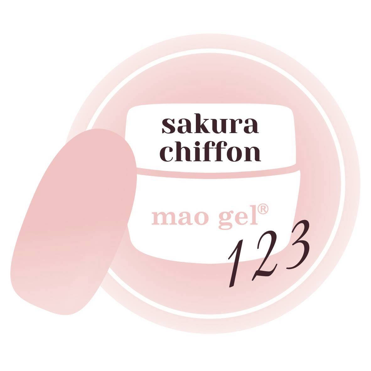 123 sakura chiffon