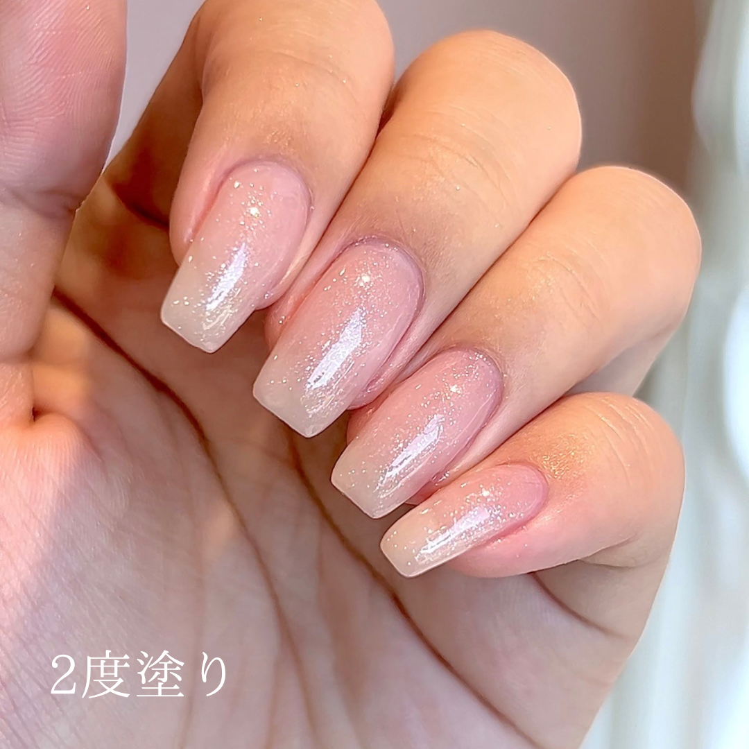 オテガルン16 - ベージュパメ【パメ(パール&ラメ)入り】