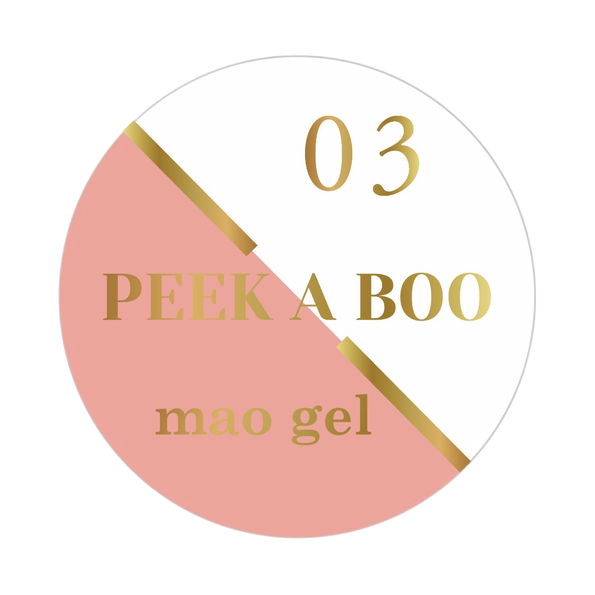 PEEK A BOO mao gel pallet