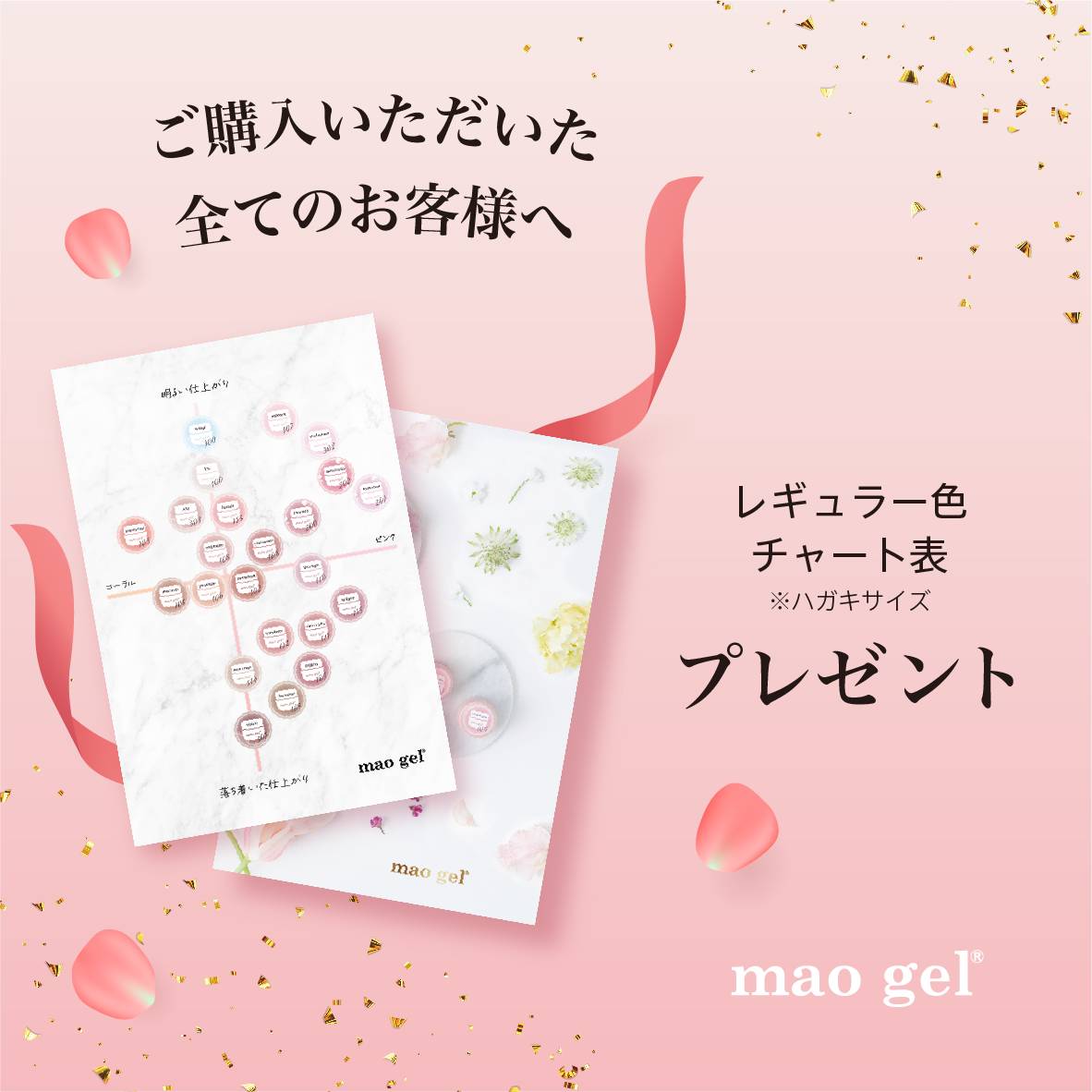 【予約販売商品】mao gel4月セット